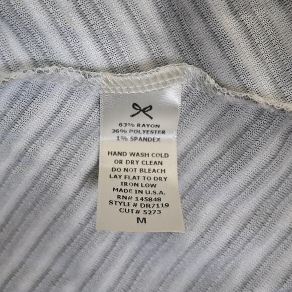 Everly Womens M Gray and White Halter A-Line Mini Dress NEW - Picture 8 of 8